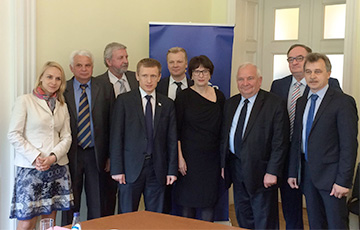 Belarusian opposition leaders meet EPP leadership on cooperation strategy between EU and Belarus