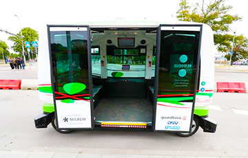 В Таллине запустили рейсовые беспилотные автобусы